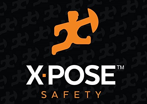 Xpose Safety 18” Lime Green Traffic Cone - 1 Pack - Premium PVC Safety Cone for Parking, Caution, Construction, Road Crews, Emergency Vehicle - DOT Approved