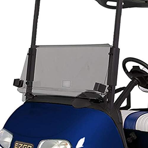 GCA EZGO RXV TINTED Folding Windshield (Years 2008-2023) ONLY. (NOT EZGO TXT Model)