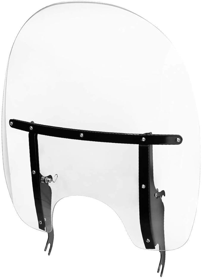 TCMT Detachable Windscreen Windshield Black Mounting Bracket Fit For Harley Softail Slim Deluxe Fat Boy Heritage Softail Classic FLS FLSS FLST FLSTC FLSTF FLSTFB FLSTFBS 2000-2017