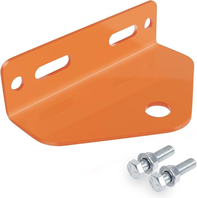 Universal Heavy Duty Zero Turn Mower Trailer Hitch - 3/4'' Trailer Hitch Mount - 3/16 Inch Thick and Rugged Steel with 2 Nuts and Bolts