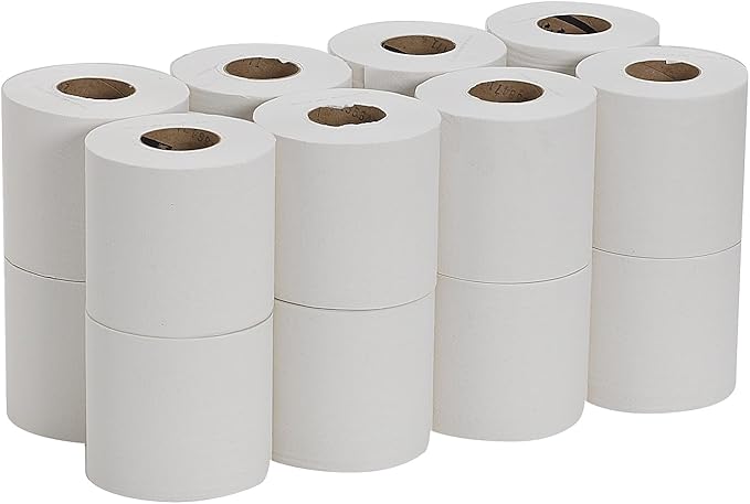 Georgia-Pacific SofPull Centerpull 2-Ply Mini Toilet Paper by GP PRO, 19516, 500 Sheets Per Roll, 16 Rolls Per Case, White