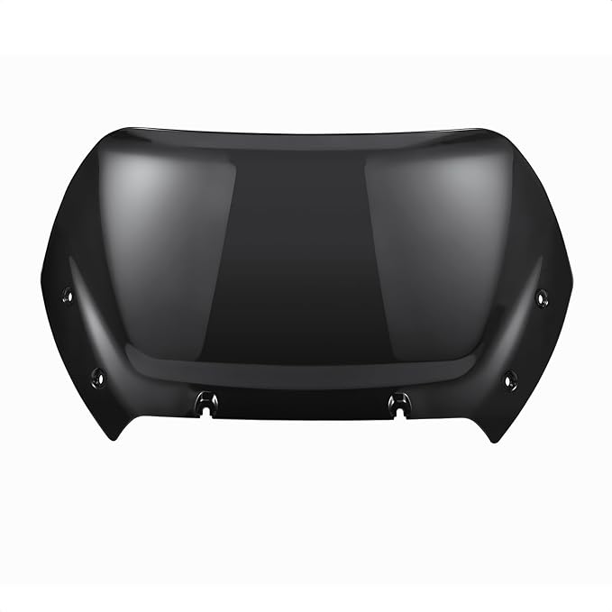11.5" Wave Windshield Windscreen Wind Splitter Compatible for Harley CVO Road Glide FLTRXSE, CVO Road Glide ST FLTRXSTSE, Road Glide FLTRX 2024 for CVO Road Glide FLTRXSE 2023 (Black)