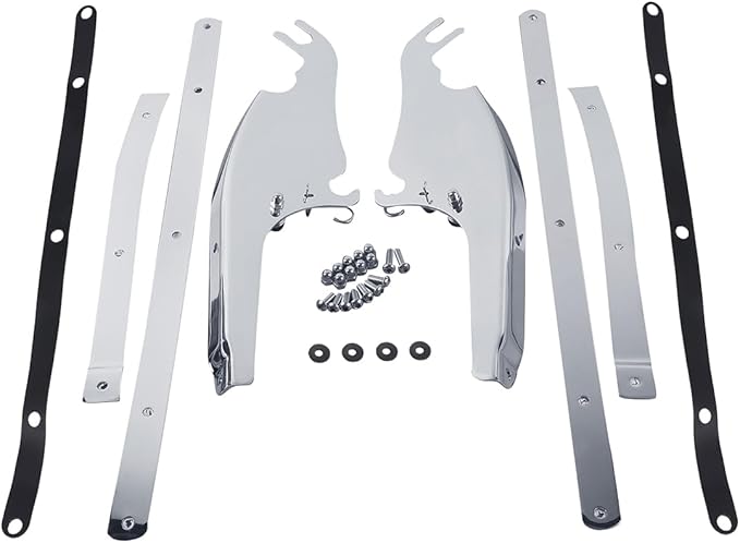 TCMT Detachable Windscreen Windshield Fit For Harley Softail Slim Deluxe Fat Boy Heritage Softail Classic FLS FLSS FLST FLSTC FLSTF FLSTFB FLSTFBS 2000-2017