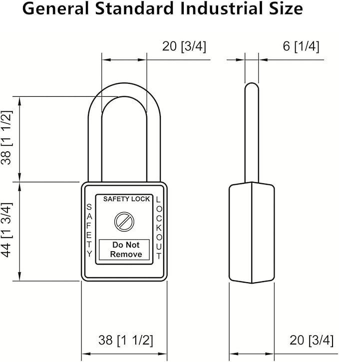 Lockout Tagout Locks, Safety Padlock, Loto Locks Keyed Differently Lock Out Tag Out 50 pcs Safety Padlocks Plastic with 50 Lockout TagOut Tags Red