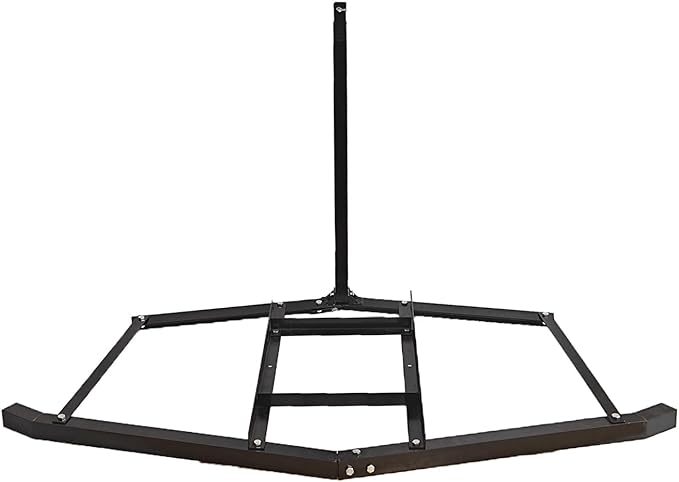 Driveway Drag, 60" Heavy Duty Steel Driveway Drag Harrow with Pin-Style Hitch, Tow Behind Grader for ATV, UTV, Garden Lawn Tractors – Adjustable Bars for Efficient Driveway and Lawn Maintenance