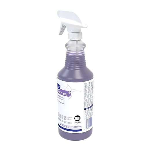 Diversey 95891164 Speedball 2000 Heavy-Duty Cleaner, Citrus, Liquid, 1qt. Spray Bottle (Case of 12)