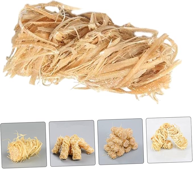 12Pcs Natural Wax Wood Firelighters Biodegradable Fire Starters for Camping Barbecue Fire Pits and Home Grills Compact Lightweight Outdoor Starter Logs