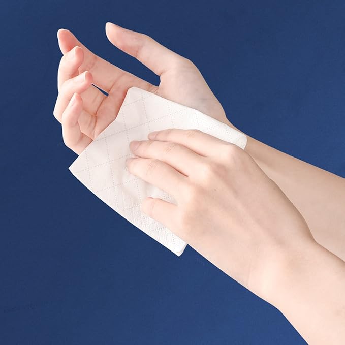 Soft Facial Napkins, Toilet Paper, Bag Cover, Not In Box, Disposable Facial Tissue, White Facial Paper Tissue, Material Native Wood Pulp Fiber NOT COTTON, 4-Ply, 3 Pack, 360 Sheet per Pack