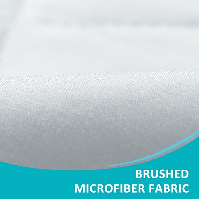 KANECH Incontinence Bed Pads Twin Size, Heavy Absorbency Reusable Washable Waterproof Mattress Protection for Adults, Elderly and Pets (39x80 Inch, Pack of 1) Blue