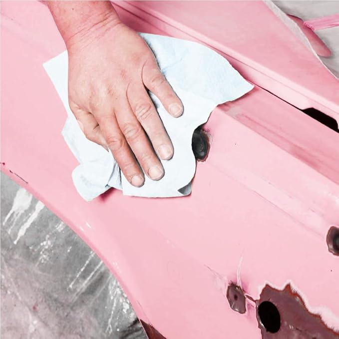 PrepWipe Heavy Duty Cleaning Towels, Lint Free Cleaning Towels, Industrial Paper Towels, Disposable Towels Pack of 100 Sheets 9"x17" (White) (White, Pack of 10 (1000 Sheets))