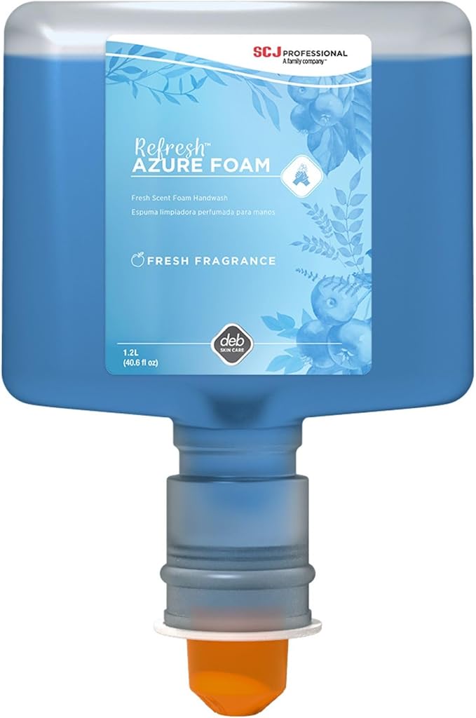 SC Johnson Professional REFRESH AZURE FOAM HAND SOAP 1.2 LITER TOUCH FREE, 3 PACK