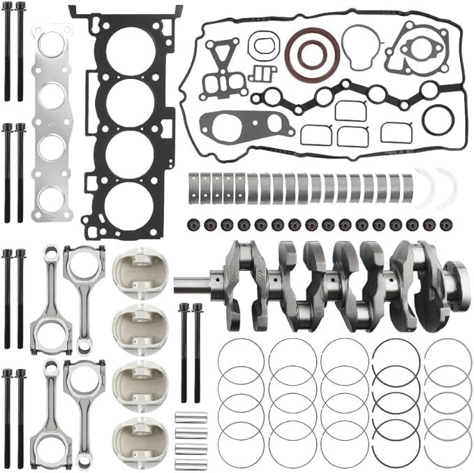 G4KE Engine Rebuild Overhaul Kit Cylinder Head Set Crankshaft Piston connecting rod kit Fits for HYUNDAI KIA Azera Grandeur Santa Fe Tucson 2.0L 209102GH02 209102GL00