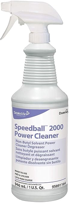 Diversey Speedball Heavy-Duty Cleaner, Citrus, Liquid, 1qt. Spray Bottle, 12/ct