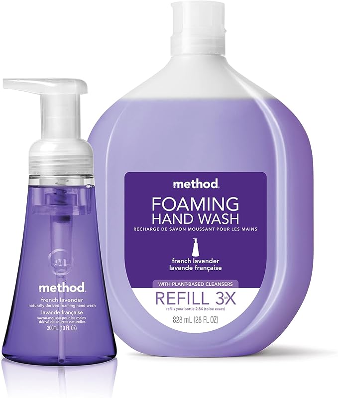 Method Foaming Hand Soap, Sweet Water, 10 oz, (Pack of 1)