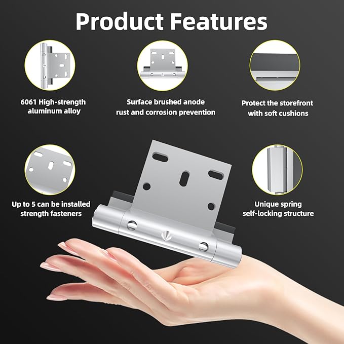 1Pcs Silver Safety Lock Reinforced Buckle Household Aviation Load-Bearing 850 Pounds Special Anti Unlocking Structure Child Safety