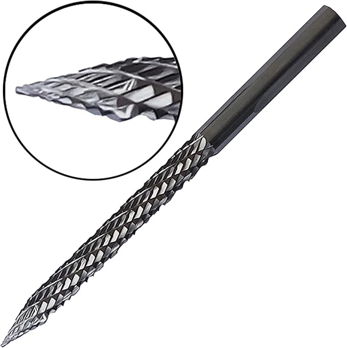 CB-003 Tire Repair Carbide Burr Dia. 1/4"(6 mm) 1 pc