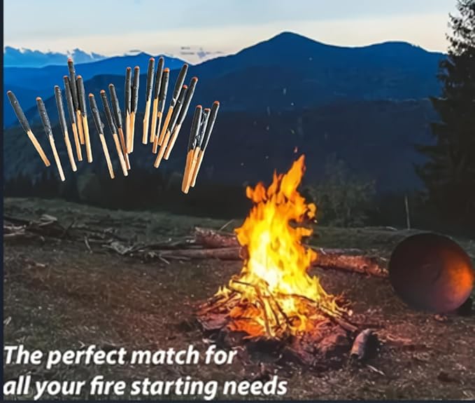 Fire Starter Kit with Magnesium Shavings and Waterproof Matches β Multiple Options with Ferro Rod and Fire Rope for Camping, Emergency, Bushcraft, Survival