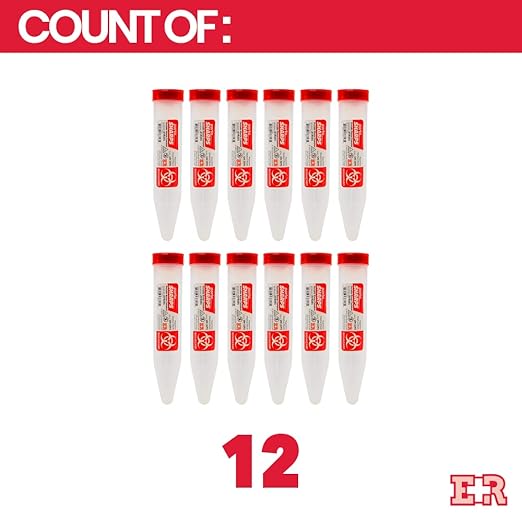 Ever Ready First Aid Porta Sharps Transportable Sharps Container with Locking Mechanism - 12 Count