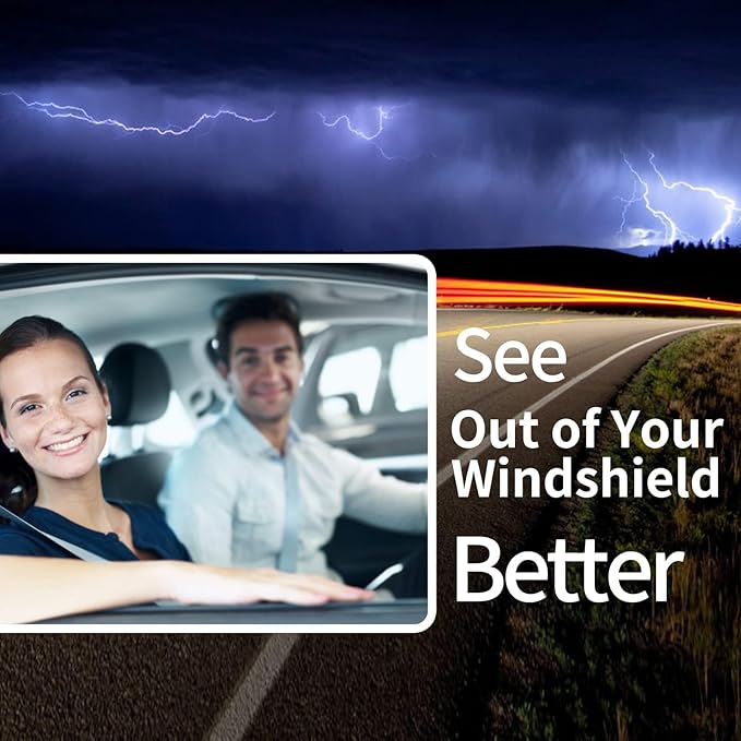 Wiper Blades for Honda HRV 2023 2024 2025, OEM Quality Windshield Wipers 26 17 In and Rear Wiper Blade 12 Inch, Easy to Install Replacement Wipers Set of 3