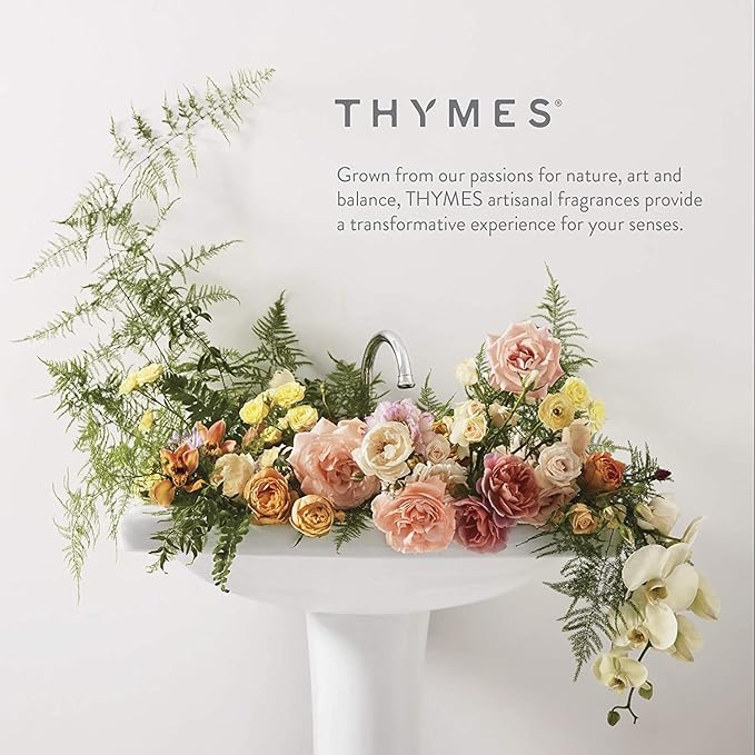 Thymes Hand Wash Refill - Lightly Scented Liquid Hand Soap for Bathroom and Kitchen Refill - Moisturizing Formula with Natural Ingredients (Magnolia Willow, 24.5 fl oz)