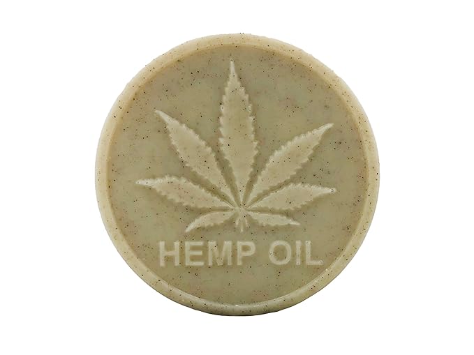 Hemp Bar Soap, 100% Natural Ingredients, Heal, Moisturize, and Cleanse. (5 Bars)