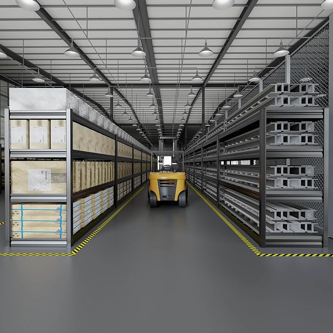 67" Wide Garage Shelving Unit, 30" D Heavy Duty Garage Storage Shelves,3500 LBS Capacity, Industrial Adjustable Shelves for Basement,Kitchen,Warehouse, 2 Pack