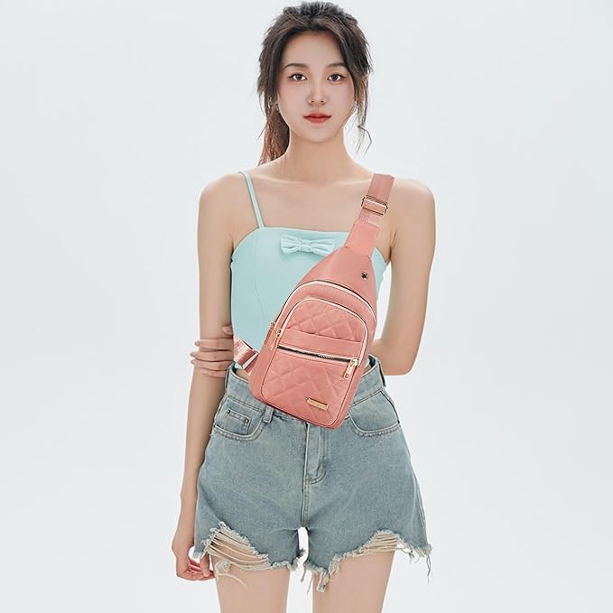 Small Sling Backpack Crossbody Sling Bag for Women Trendy, Crossbody Bag Fanny Packs Hiking Traveling Backpack
