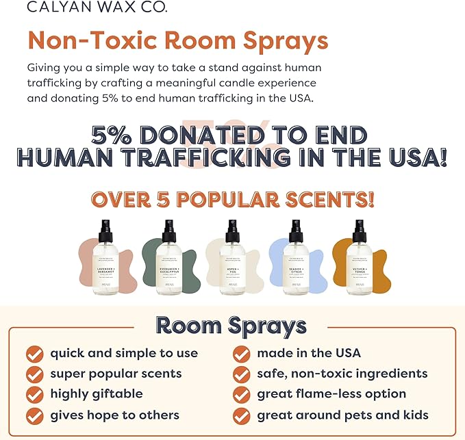 Calyan Wax Co. / Seaside + Citrus Room Spray