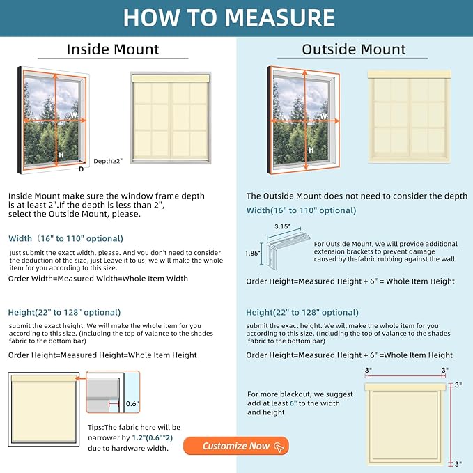 SmartWings Motorized Blinds Shades for Windows Remote Control Smart Blind Shade Work with Homekit Z-Wave Alexa Automatic Roller Shade Blackout Electric Blind Custom up 110" W X 130" H (Linen Stone)