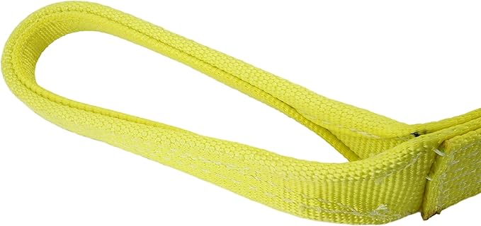 DD Sling. Multiple Sizes in Listing! (USA Made) 3" x 30', 2 Ply, Nylon Lifting Slings, Eye & Eye, Heavy Duty, 8900 lbs Vert, 7200 Choker, 17800 Basket (USA Nylon) (3"x30')