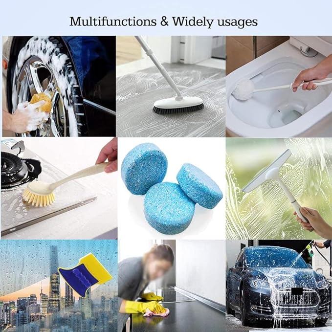 200 Pcs Car windshield washer fluid Tablets,1 Pack Makes 210 Gallons