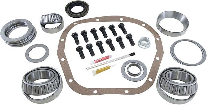 USA Standard Gear Differential Master Overhaul Rebuild Kit for 2008-2010 Ford 10.5" housing with aftermarket 10.25" Ring and Pinion Set