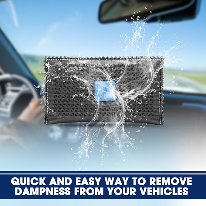 Timgle 10 Pcs 200g Rechargeable Desiccant Packs for Storage Silica Gel Packets Dry Moisture Absorbers Bags Reusable Desiccant Car Dehumidifiers Bag for Closet Home Car Moisture Absorbing