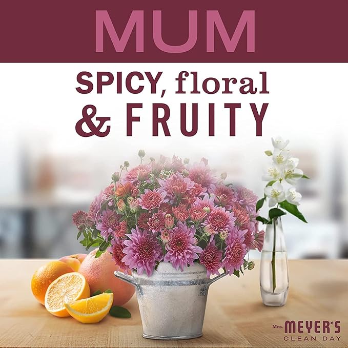 Mrs. MEYER'S Mum Kitchen Set Variation Includes, 1 Hand Soap, 1 Dish Soap, and 1 Multi Surface Cleaner 3 ct.