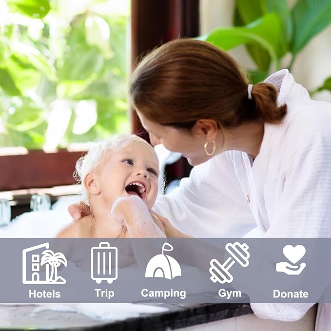 Hygiene Kit Bulk, Folding Design, Individually Boxed, The Travel Hygiene Kit is Fully Equipped and Clean and Hygienic, Convenience Kits Suitable for Hotel, Home, Travel (24-Pack)