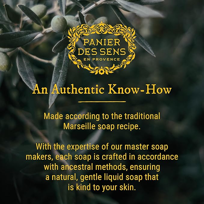 Panier des Sens - Liquid Hand Soap Refills β Orange Blossom Foaming Hand Soap Refill β French Coconut Oil Moisturizing Hand Wash - Kitchen & Bathroom Hand Wash- Soft Soap Refill 96% Natural - 34 Floz