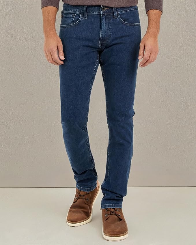 Weatherproof Vintage Mens Jeans Slim Fit - Super-Soft Slim Fit Jeans for Men | Men's Stretch Jean