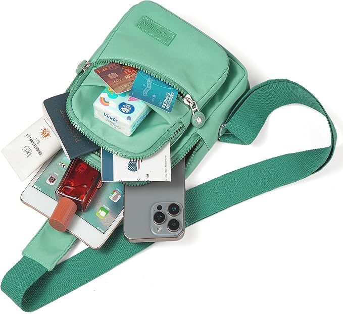 Small Sling Backpack Crossbody Sling Bag for Women, Chest Bag Daypack Fanny Pack Cross Body Bag for Outdoors Hiking Traveling