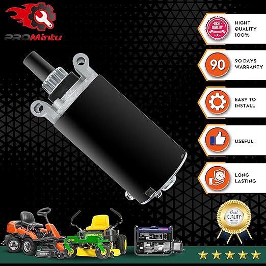 Starter Motor Replaces for 42" 50" Toro MX5000 SS5000 SS4235 SS4260 TimeCutter Zero-Turn Mower LX425 LX468 LX500 GT2100 GT2300 Lawn Tractor with Kohler Courage 7000 Series 20HP 23HP 25HP 27HP Engines