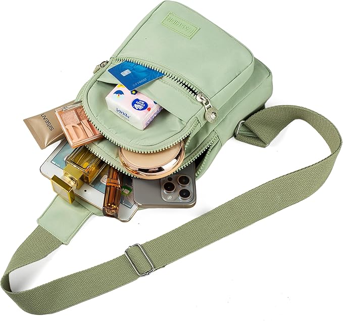 Sling Backpack Crossbody Sling Bag for Women, Small Fanny Pack Cross Body Bag for Outdoors Hiking Traveling