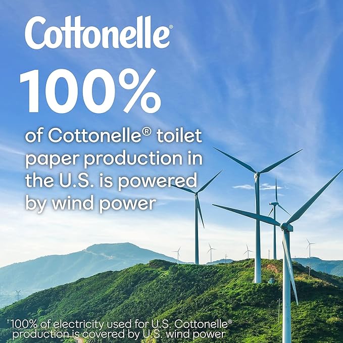 Cottonelle Ultra ComfortCare Toilet Paper, 6 Mega Rolls, Soft Bath Tissue (6 Mega Rolls = 24 Regular Rolls)