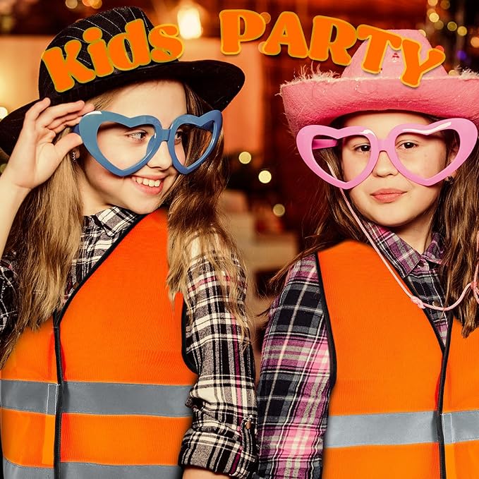 Zhanmai Kids Safety Vest Bulk High Visibility Reflective Construction Vest with Strips Neon for Traffic Child Outdoor