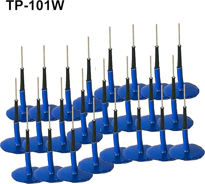 TP-101W Combination Repair Unit, Tire Repair Patch Plug 5/32" x 1" Wrapped stem 24 pcs