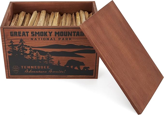 Better Wood Products 13 Pound Limited Edition Protect The Parks Series All Natural Fatwood Fire Starter Sticks for Fireplaces and Chimneys