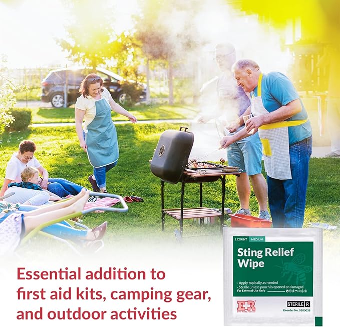 Ever Ready First Aid Sting Relief Wipes, 300 Count