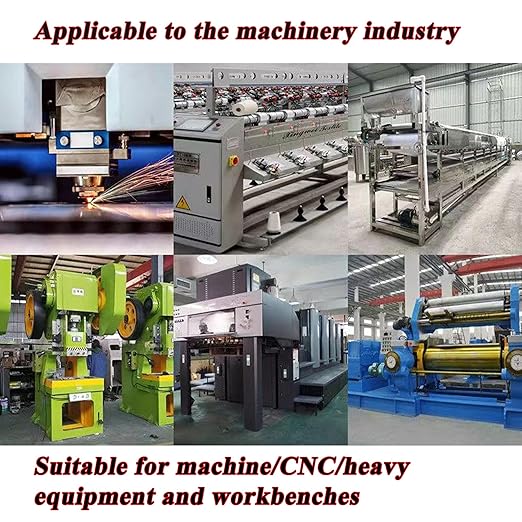 Machine Leveling Pads Heavy Machinery Leveling Pads 2 Sets,Loading 2 Tons per Set,Adjustable Machine Pad Machine Leveling feet,Iron Pad