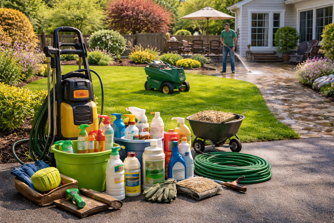 Spring Outdoor Reset Checklist: What Every Homeowner Should Clean, Fix, and Prepare After Winter