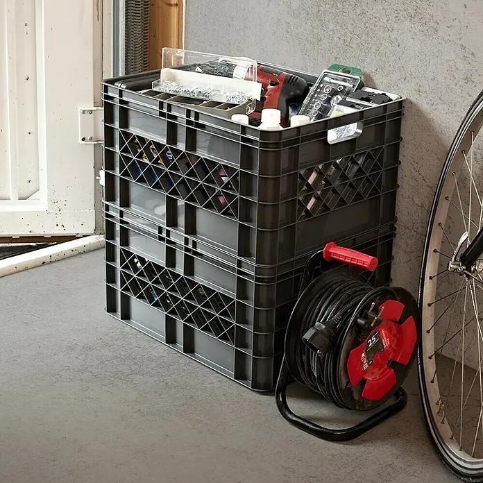 How Folding Storage Crates Make Garage Organization Easier