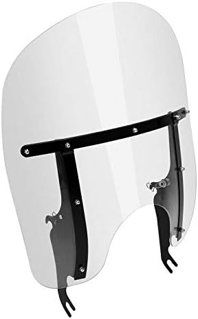 TCMT Windscreen Windshield Fit For Harley Softail Slim Deluxe Fat Boy Heritage Softail Classic FLS FLSS FLST FLSTC FLSTF FLSTFB FLSTFBS 2000-2017