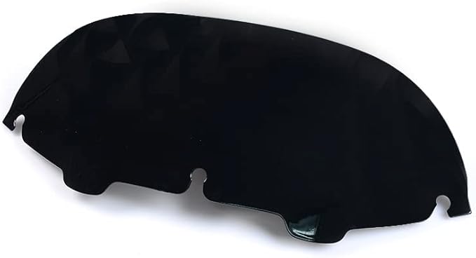WYNMOTO Black 7" Windshield Windscreen Compatible for 1996-2013 Harley Davidson Touring Street Glide Electra Glide FLHT FLHTCU Ultra Classic Glide FLHX FLHTK Tri Glide 96-13